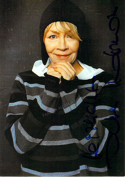 Hoffmann, Jutta - Signed Photograph