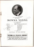 Theatre National de L'Opera Comique - Set of 10 Unsigned Programs 1917-1931