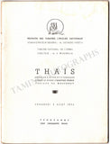 Theatre National de L'Opera Comique - Set of 10 Unsigned Programs 1917-1931