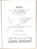 Theatre National de L'Opera Comique - Set of 10 Unsigned Programs 1917-1931