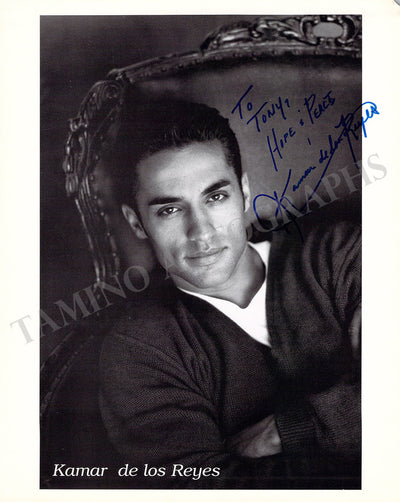 De los Reyes, Kamar - Signed Photograph