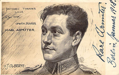 Armster, Karl - Signed Photograph 1918