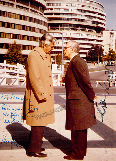 Bohm, Karl - Adam, Theo - Double Signed Photograph