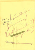 Elmendorff, Karl - Signed Postcard 1938