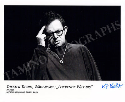Kratzl, Karl Ferdinand - Signed Photograph