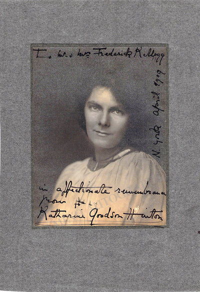 Goodson, Katharine - Signed Photograph 1909