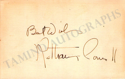 Cornell, Katharine - Signed Card