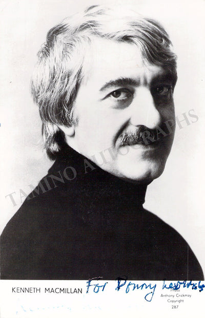 MacMillan, Kenneth - Signed Photograph
