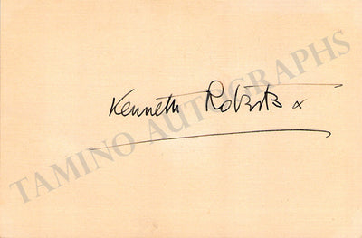 Roberts, Kenneth - Signed Card