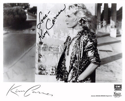 Carnes, Kim - Signed Photograph