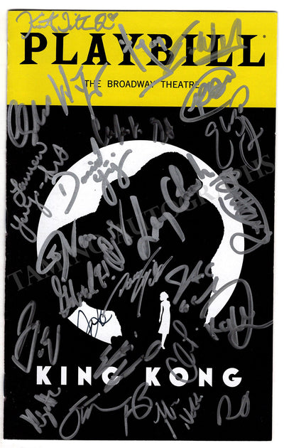 King Kong - Signed Broadway Musical Playbill