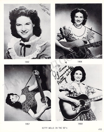 Wells, Kitty - Signed Photograph