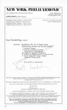 Conductors Signed Program Pages – Set of 42