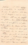 Dondini, Laura - Autograph Letter Signed 1877