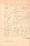 Cinti-Damoreau, Laure - Autograph Letter Signed