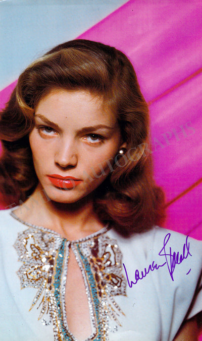 Bacall, Lauren - Signed Photograph