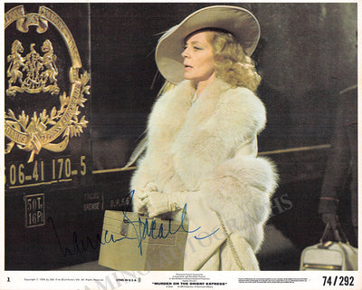 Bacall, Lauren - Signed Photograph in "Murder on the Orient Express"