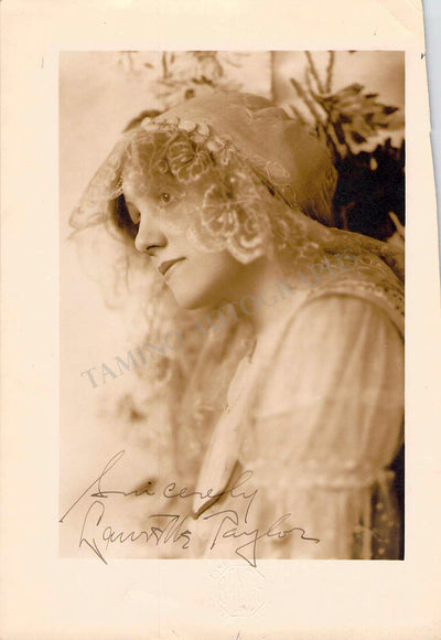 Taylor, Laurette - Signed Photograph