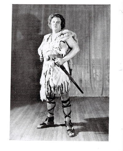 Melchior, Lauritz - Set of 2 signed stamps + Photo