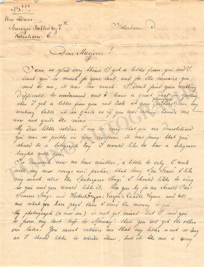 Melchior, Lauritz - Autograph Letter Signed