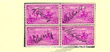 Melchior, Lauritz - Set of 2 signed stamps + Photo