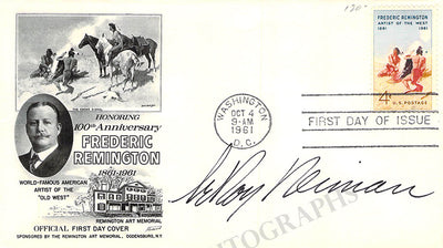 LeRoy, Neiman - Signed First Day Cover 1961