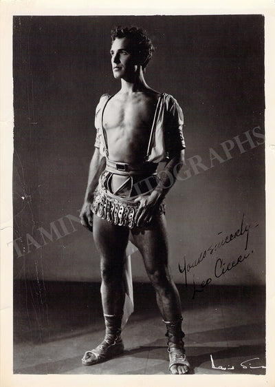 Ciceri, Leo - Signed Photograph