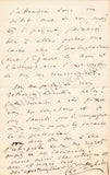 Delibes, Leo - Autograph Letter Signed 1888