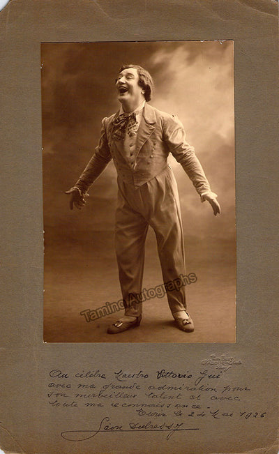 Dubressy, Leon - Signed Photograph in role 1926
