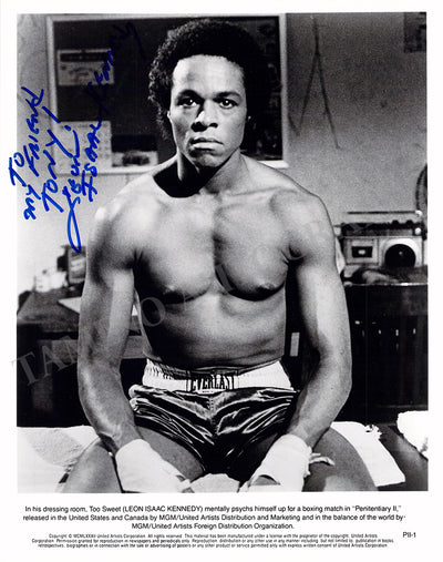 Kennedy, Leon Isaac - Signed Photo in "Penitentiary II"