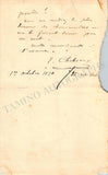 Melchissedec, Leon - Set of Autograph Letters & Other Documents