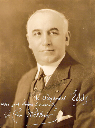 Rothier, Leon - Signed Photograph