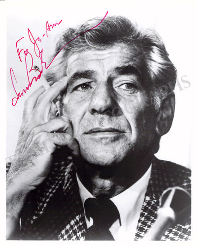 Bernstein, Leonard - Signed Photograph