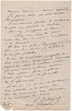 Detroyat, Leonce - Set of 3 Autograph Letters Signed 1868