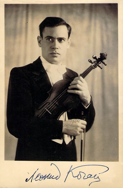 Kogan, Leonid - Signed Photograph