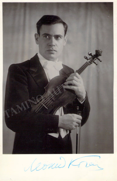 Kogan, Leonid - Signed Photograph