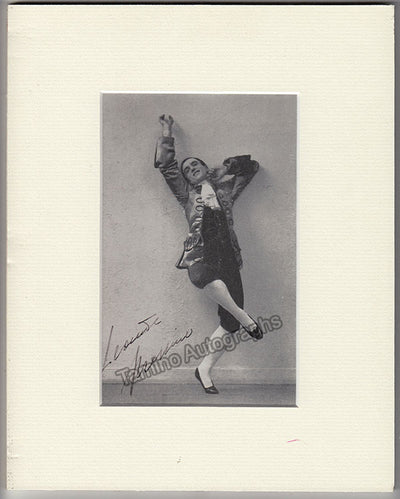 Massine, Leonid - Signed Photograph