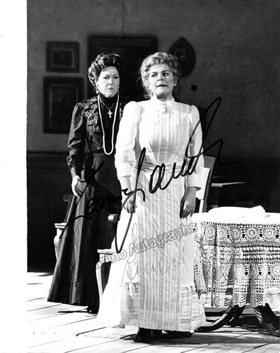 Rysanek, Leonie - Benackova, Gabriela - Double Signed Photograph in Jenufa