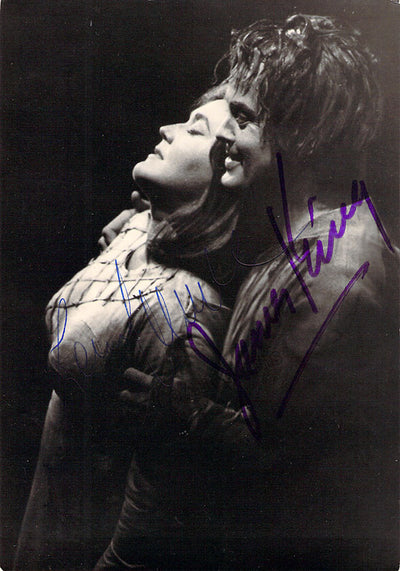 Rysanek, Leonie - King, James - Double Signed Photograph in Die Walkure