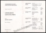 Vienna Opera - Lot of 10 Signed Programs