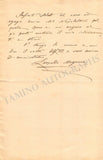 Mugnone, Leopoldo - Autograph Letter Signed 1897