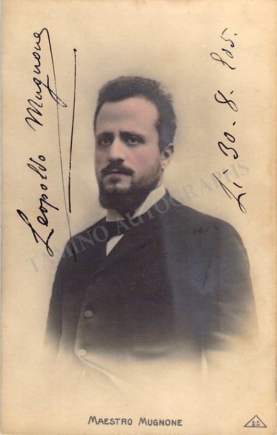 Mugnone, Leopoldo - Signed Photograph 1905