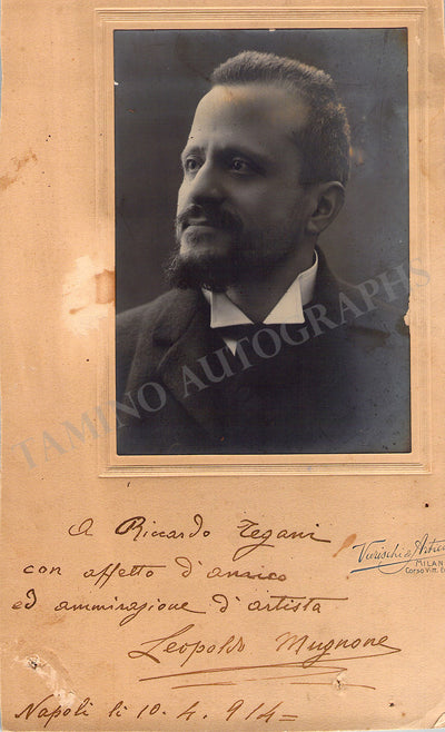 Mugnone, Leopoldo - Signed Photograph 1914