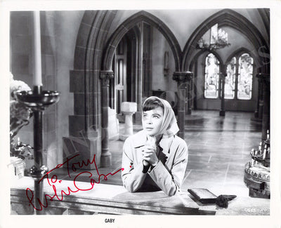 Caron, Leslie - Signed Photograph in "Gaby"