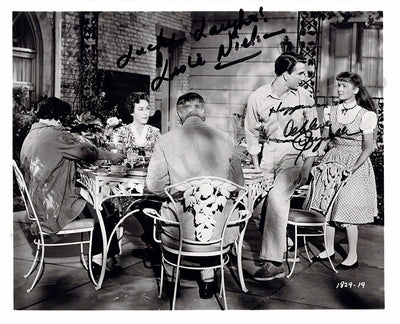 Nielsen, Leslie - Reynolds, Debbie - Signed Photo in "Tammy and the Bachelor"