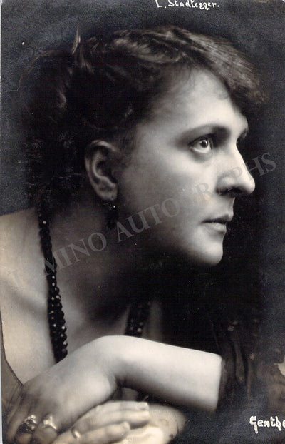 Albert-Stadtegger, Lia - Signed Photograph 1919