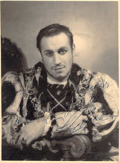 De Luca, Libero - Signed Photograph in Rigoletto