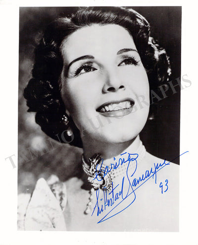 Lamarque, Libertad - Signed Photograph 1993