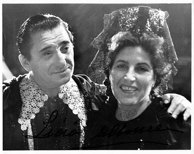 With Jan Peerce in Don Giovanni
