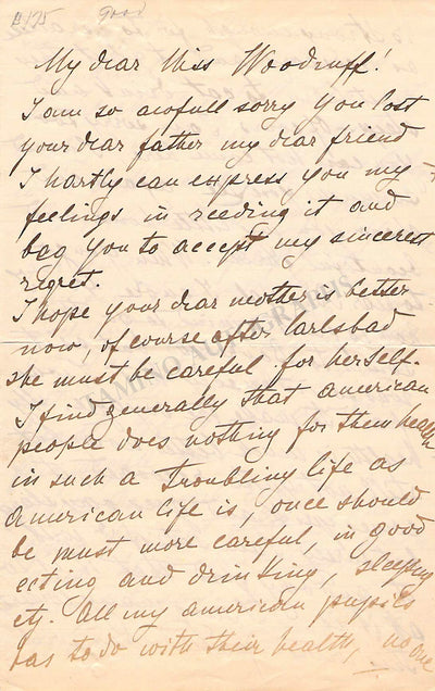 Lehmann, Lilli - Autographs Collection